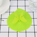 Silicone Leaf Shaped Cup Cover Heat Resistant Sealed Cap Leakproof Cups Lid