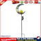 Solar LED Sun Moon Flame Light Retro Iron Landscape Lawn Lamps (A)(Blue) Newly