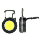 Camping 10W COB LED Keychains Clip Flashlight 500lm Waterproof Pocket Lamp Newly