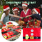 Platzdeckchen und Gabelmatten Weihnachten Santa Rentier Esstisch Tischsets.