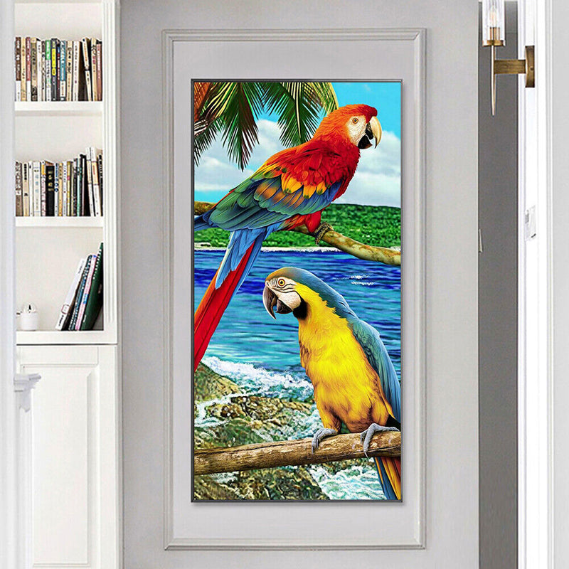 Home Decor 5D Spot Drill Round Diamond Painting Handicraft Bead Art Pictures