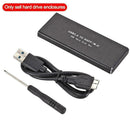 M.2 SATA SSD to USB 3.0 Externals SSD Readers Converter I2J8 UASP Enclosure O0E0
