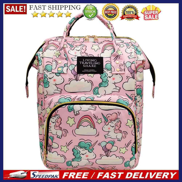 Baby Diaper Backpack Big Capacity Maternity Nappy Bags Mummy Travel Crib Pa
