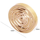 Rose Xmas Pattern DIY Wax Seal Stamp Head for Stamping Envelope Wedding Cards
