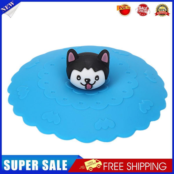 Silicone Heat-resistant Dust-proof Cup Lids Bowl Cover Food Wrap Lid (Erha)