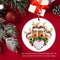 Reindeer Family Christmas Tree Ornament Assorted Christmas Fawn Pendants Gift