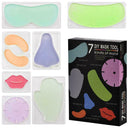 5Pcs/Set Facial Masks Molds Reusable Facial Masks Patch Maker Molds DIY R7I4