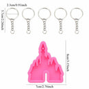 Pendant Shiny Clay Mold Silicone Mould Keychain Molds Candy Chocolate Mold