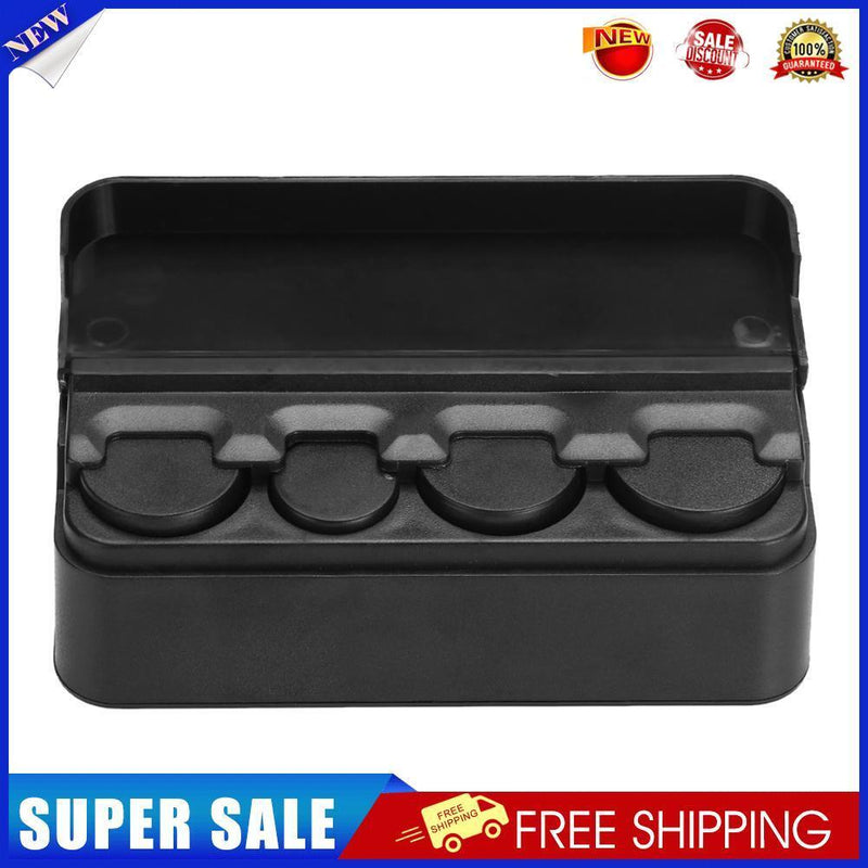 Black Car Interior Specie Case Auto Storage Box Holder Container Organizer
