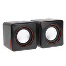 USB 2.0 Notebook Desktop Portable Mini Audio Speakers Subwoofer for Laptop