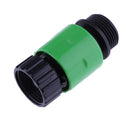5pcs Hose Pipe Fits Set Fast Green Water Plug Adapter Garden Ra