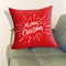 1pc Polyester Peach Skin Pillowcase Throw Pillow Case for Christmas Gift 45x4