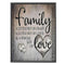 Full Cross Stitch 11CT Family Love Counted Embroidery DIY Home Decoration Gifts