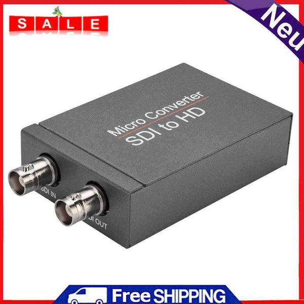 HD SDI to HDMI Converter BNC to 1080P HDMI Adapter Support HD-SDI/3G-SDI Signals