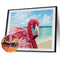 5D Diamond Painting Kit Flamingo Full Round Drill DIY Mosaic Picture Wall Arts