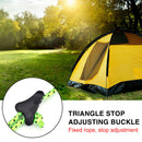 10/20pcs Outdoor Camping Tent Rope Fastener Adjuster Non-Slip Hiking Rope B