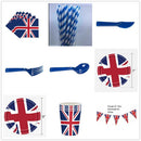 Jubilee Union Jack British Flag Tableware Party Supply Tableware Decorations