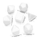 Entertainment Tool Blank Dice Game Accessory Gaming Drinking Dice Dices Set