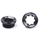 RISK Mountain MTB Bike Crank Cover Screw Aluminum Alloy Metal Screws Cap Bolt