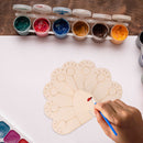 Peafowl Oil Paint by Numbers DIY Coloring Picture Acrylic Drawing Unique Gift