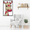 #A 14CT Partial Cross Stitch Animal Stamped DIY Embroidery Cotton Thread Needl