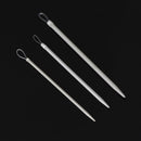 Knitter Crochet Hook Nylon Wire Yarn Sewing Needles Knitting Needles Big Eye