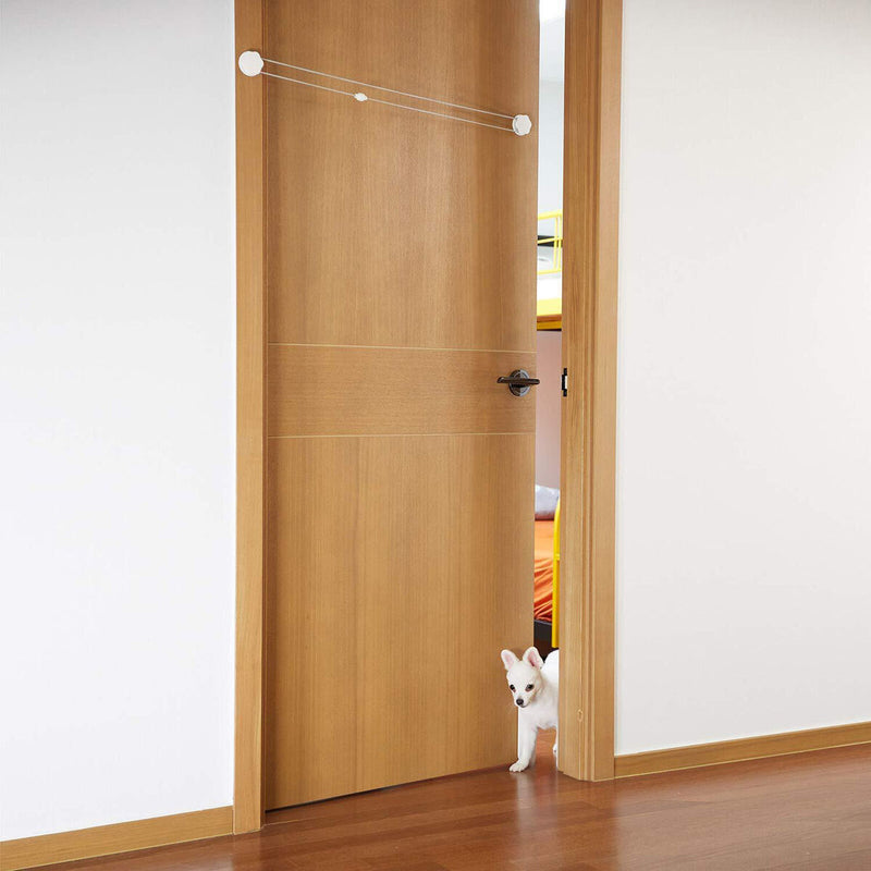 Semi-Automatic Door for Dogs and Cats Cat Dog Entrance/Exit Auto Lockable Newly