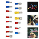 280PCS Assorted Crimp Spade Terminal Insulated Electrical J7Y1 A3 Connector U3U4