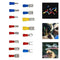 280PCS Assorted Crimp Spade Terminal Insulated Electrical J7Y1 A3 Connector U3U4