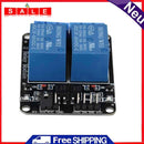 2 Channel Relay Module Relay Interface Control Expansion Board with Optocoupler