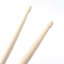 1 Pair Anti-slip 5A Music Band Maple Wood Oval Tip Drum Sticks (Blue) Newly