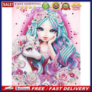 5D DIY Special Shaped Diamond Painting Girl Cross Stitch Mosaic Kits Home D
