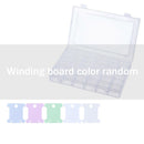 Bobbins Organizer Case 36 Grids Cross Stitch Embroidery Storage Box