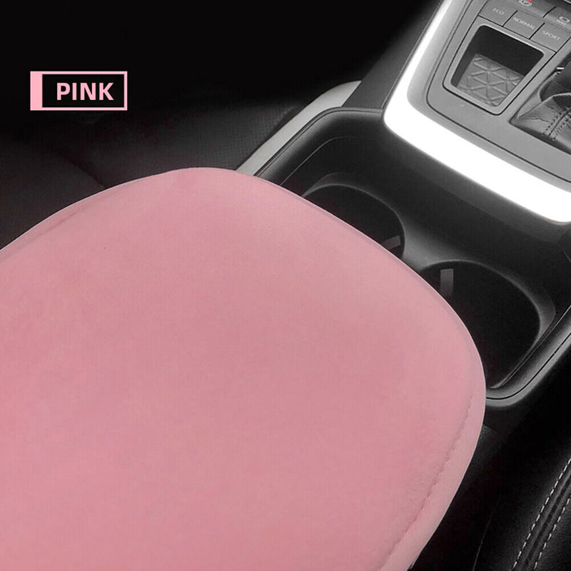 #A Center Console Arm Rest Protection Cushion Dust-proof with Back Elastic Str