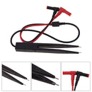 SMD Inductor Test Clip Probe Tweezers for Resistor Multimeter Capacitor