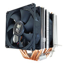 SNOWMAN 6 Heat Pipe Cooling CPU Cooler Fan 4 Pin PWM Quiet Radiator (2 Fan)