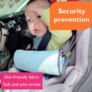 Plush Car Seat Belt Cover Breathable Kids Seatbelt Shoulder Pad (Sky Blue)