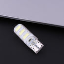 10pcs T10 5630 W5W Silica Gel 6MSD LED Car Interior Light Reading Bulbs