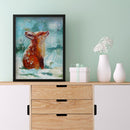 5D DIY Full Round Drill Diamond Painting Kit Lovely Animal Wall Art Craft Gif