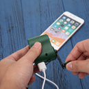 USB Phone Charger Emergency Hand Crank Power Generator for Camping Hiking Tool
