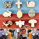 Rabbit Easter eggs Hanging Ornaments Easter Wood Chips Easter Decorations