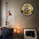 March Races Round Retro Metal Plate Tin Sign Plate Poster for Bar Club Cafe