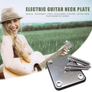 Musical Instrument Parts Accessories Electric Guitar Neck Plate Board w/ 4 Screw