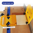28pcs Carpentry Feather Board Gasket Double Layer Electric Saw Auxiliary Tool
