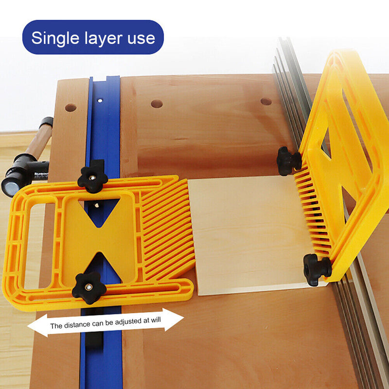 28pcs Carpentry Feather Board Gasket Double Layer Electric Saw Auxiliary Tool