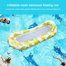 Inflatable Pool Lounger Float Hammock Floatie Swimming Pool Tanning Lounge Newly