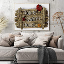 DIY Oil Paint by Numbers Sweet Home Coded Hand Painted Acrylic Drawing Kit