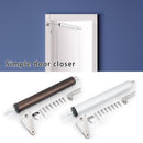 Aluminum Alloy 100 Degree Positioning Automatic Door Closer Soft Closing