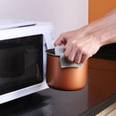 Silicone Heat Insulation Mitt Glove Casserole Ear Pan Pot Oven Grip/Grey