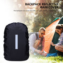 Waterproof Backpack Rain Cover Antislip Cross Buckle Strap (Black M) Newly